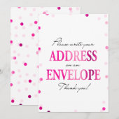 Carte De Remerciements Pancarte de remerciement avec adresse de retour po (Devant / Derrière)