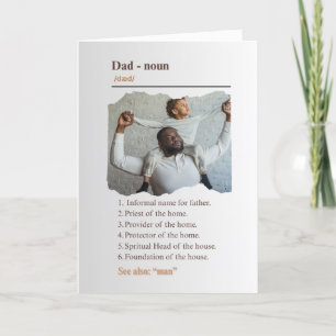 Carte De Remerciements Papa