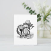 Carte De Remerciements Papier à pression Damon & Peets (Debout devant)