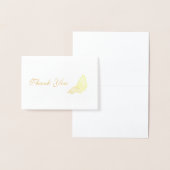 Carte de remerciements papillon (Affichage)