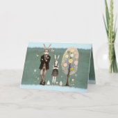 Carte De Remerciements Pâques Dapper ! (Carte de Pâques) (Devant)