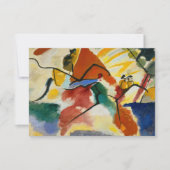 Carte De Remerciements Parc de Wassily Kandinsky (Devant)