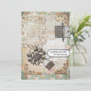 Carte De Remerciements Parfois, vous devez prendre des chances Inspirer c