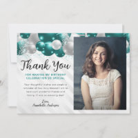 Parties scintillant turquoise de ballons d'argent