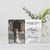 Carte De Remerciements Passeport Brésil de la lavande (Debout devant)