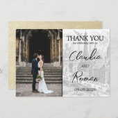 Carte De Remerciements Passeport Champagne Paris (Devant / Derrière)