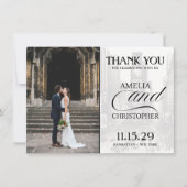 Carte De Remerciements Passeport de New York Silver (Devant)