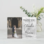 Carte De Remerciements Passeport d'Ivoire Paris (Debout devant)