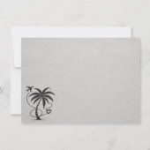 Carte De Remerciements Passeport du Mexique blanc (Dos)