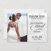 Carte De Remerciements Passeport du Mexique Brown (Devant)