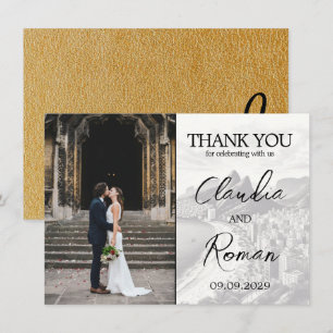 Carte De Remerciements Passeport Gold Brésil