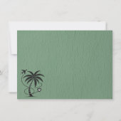 Carte De Remerciements Passeport Mexique Vert (Dos)