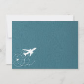 Carte De Remerciements Passeport turquoise de New York (Dos)