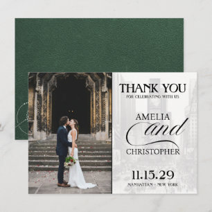 Carte De Remerciements Passeport vert de la ville de New York