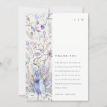 Carte De Remerciements Pastel Classy Ornate Aquarelle Peacock Mariage<br><div class="desc">Classy Ornate Watercolor Peacock Collection - c'est une élégante aquarelle Illustration de paon floral pastel aquarelle, avec une touche minimaliste moderne. Idéal pour vos mariage et fêtes de classe moderne. Il est très facile de customiser, avec vos données personnelles. Si vous avez besoin d'un autre produit correspondant ou de la...</div>