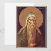 Carte De Remerciements Patriarche Abraham (Devant / Derrière)