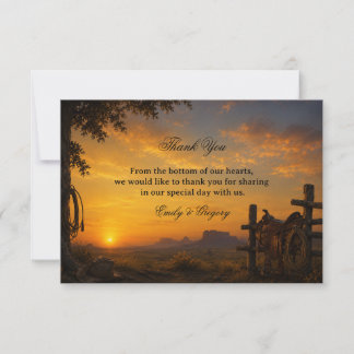 Carte De Remerciements Patrimoine de la Frontière Dorée