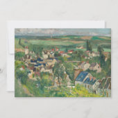 Carte De Remerciements Paul Cezanne - Auvers, Vue panoramique (Devant)
