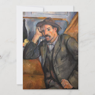 Carte De Remerciements Paul Cezanne - Fumeur