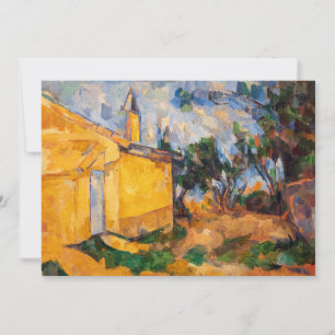 Carte De Remerciements Paul Cezanne - La Cabane de Jourdan