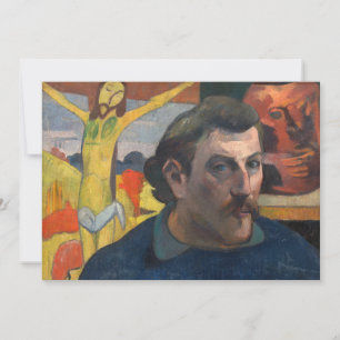 Carte De Remerciements Paul Gauguin - Autoportrait au Christ jaune