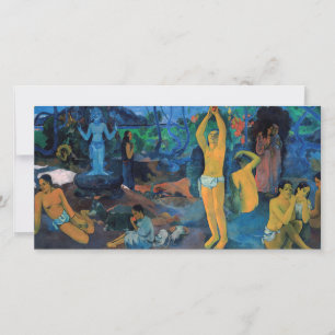 Carte De Remerciements Paul Gauguin - D'Où Sommes-Nous Venus ?