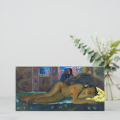 Carte De Remerciements Paul Gauguin - Nevermore / O Taiti (Debout devant)