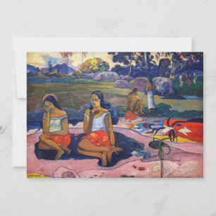 Carte De Remerciements Paul Gauguin - Source sacrée, doux rêves