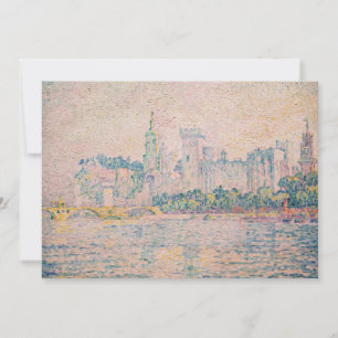 Carte De Remerciements Paul Signac - Avignon, Matin