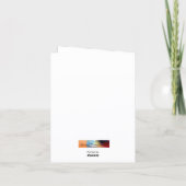 Carte De Remerciements Peace Angel Card by Alicia McDaniel Fine Art (Dos)