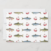 Carte De Remerciements Pêche O-Fish-Ally Un Garçon Photo Anniversaire (Dos)