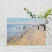 Carte De Remerciements Peder Severin Kroyer - Jour d'été sur la plage de  (Debout devant)