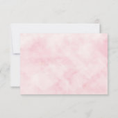 Carte De Remerciements Peinture aquarelle de cascade (Dos)