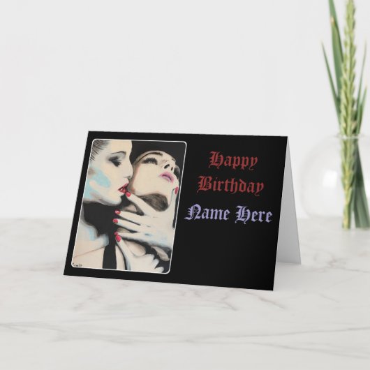 Carte De Remerciements Peinture sur une (Devant)