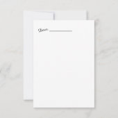 Carte De Remerciements Penser à votre paysage Sunrise Salutation (Dos)