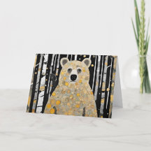 Penser à vous mignon ours Hug