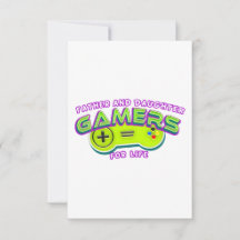 Père et fille Gameurs pour la vie