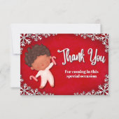 Carte De Remerciements Père Noël Baby (Devant)