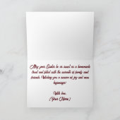 Carte De Remerciements Personalized Easter Pin-Up Retro Greeting Card (Intérieur)