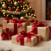 Carte De Remerciements “Personalized Family Christmas Photo Card”