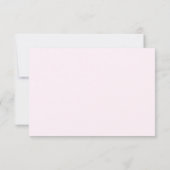 Carte De Remerciements Personalized Sweet 16 Birthday Coquette Pink Bow  (Dos)