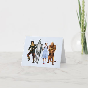 Carte De Remerciements Personnages classiques du Magicien d'Oz