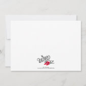 Carte De Remerciements Personnages Classiques du Magicien d'Oz (Dos)