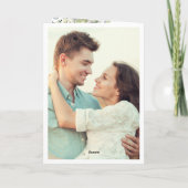 Carte De Remerciements Personnalisé (Dos)