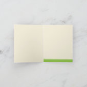 Carte de remerciements personnalisé en fleurs de c (Intérieur)