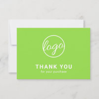 Personnalisé Simple Moderne Lime Neon Green Logo B