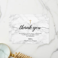Personnaliser garçon Confirmation Marble Gold cros