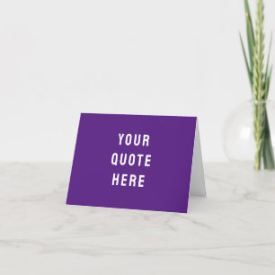 Carte De Remerciements Personnalisez Votre Citation Ici Texte Personnalis
