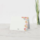 Carte De Remerciements Pet Secourir Appréciation des supporters (Dos)