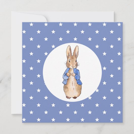 Carte De Remerciements Peter the rabbit Thank you (Devant)